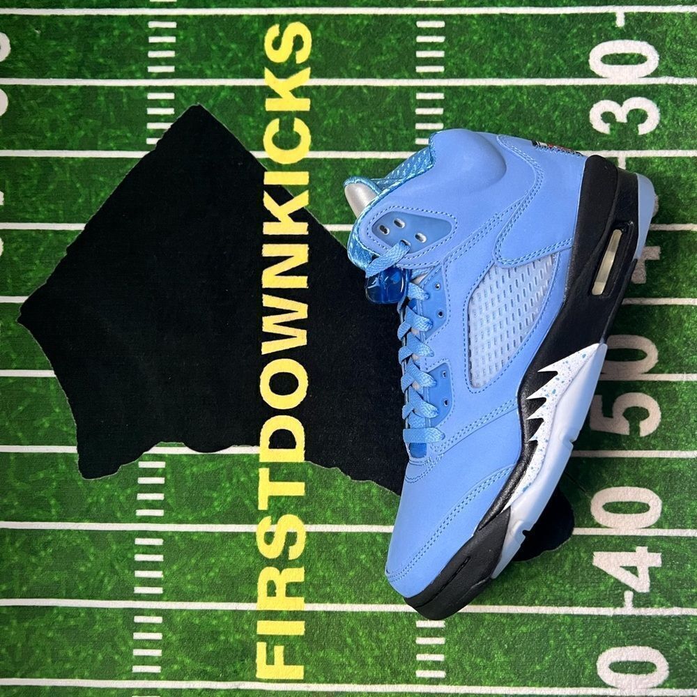 Nike Air Jordan 5 UNC University Blue Black DV1310-401 size 8 - 14